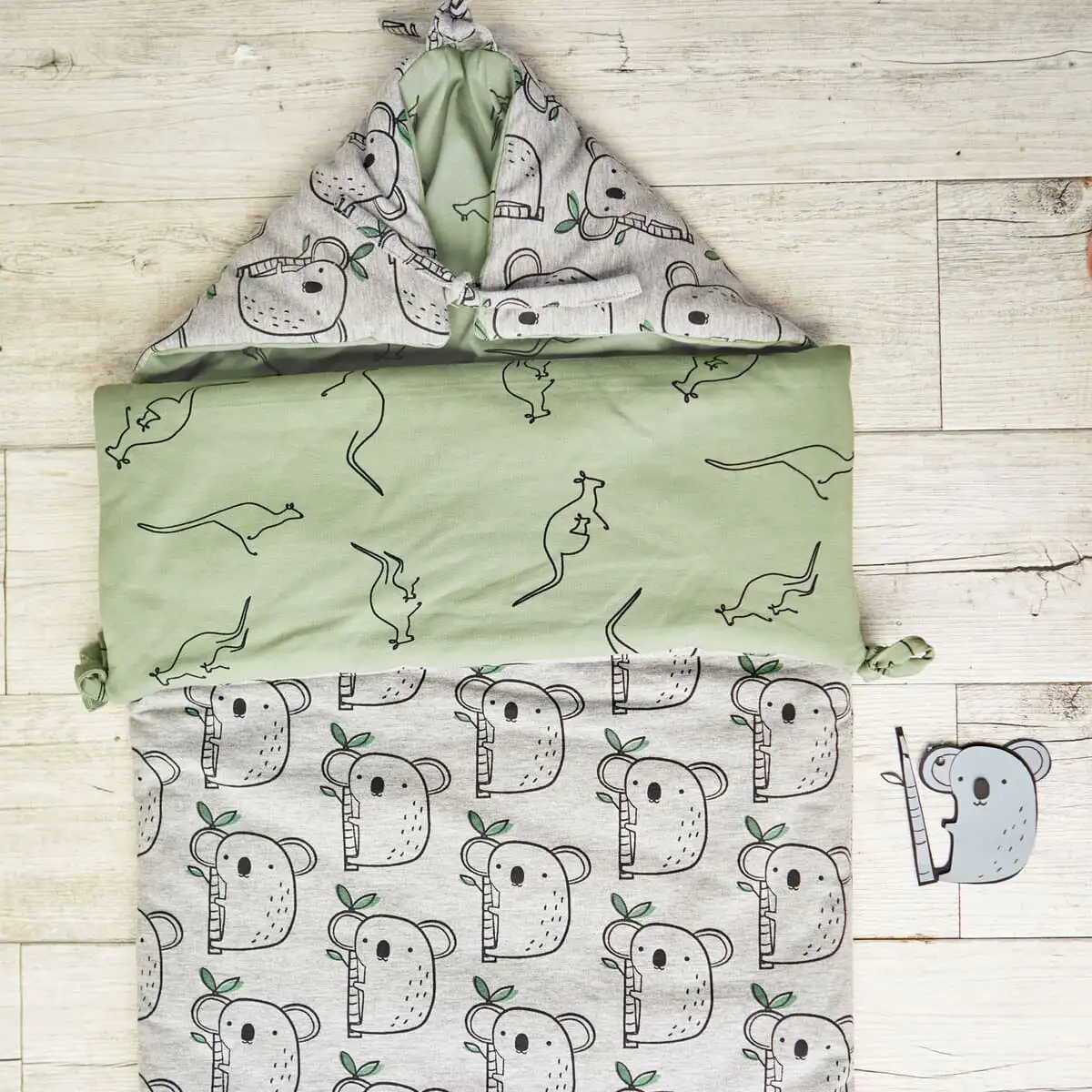 Summer Sweat Melange "Koalas" (sudadera de verano gris) - Imagen 3