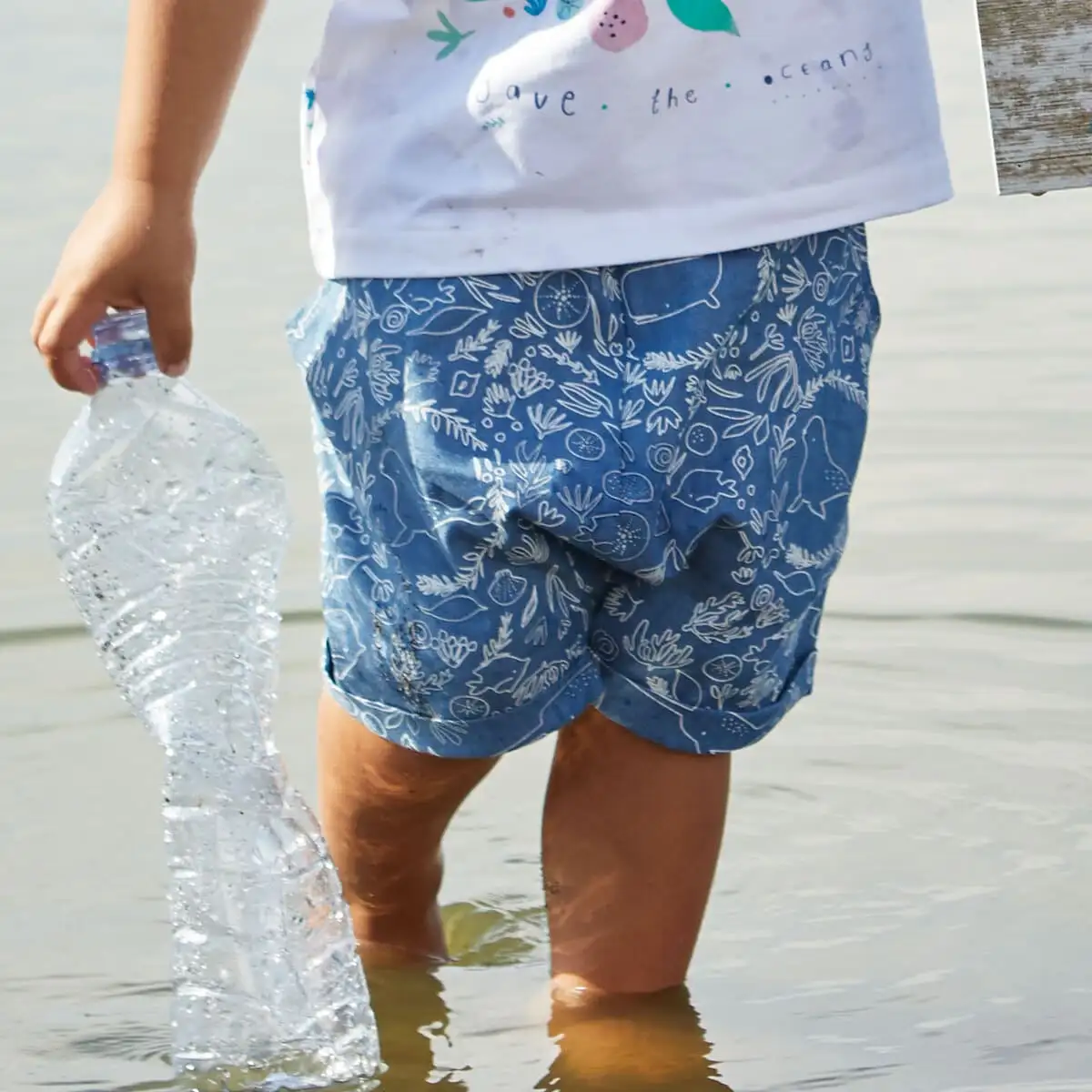 Popelin denim debajo del mar - Imagen 2