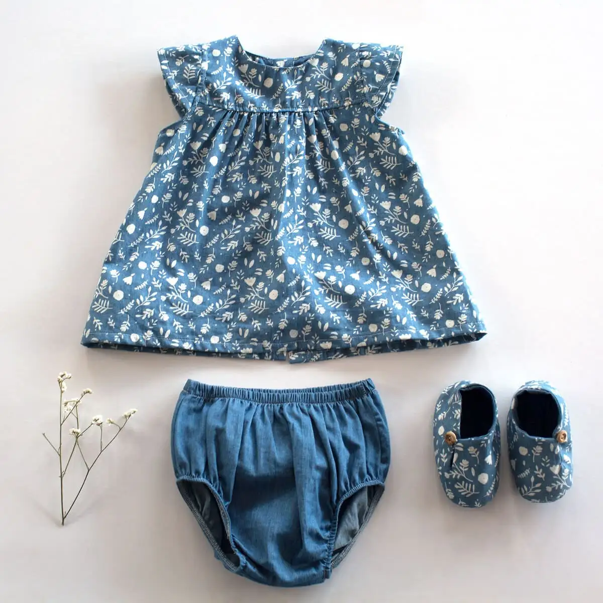 Popelin denim debajo del mar - Imagen 6
