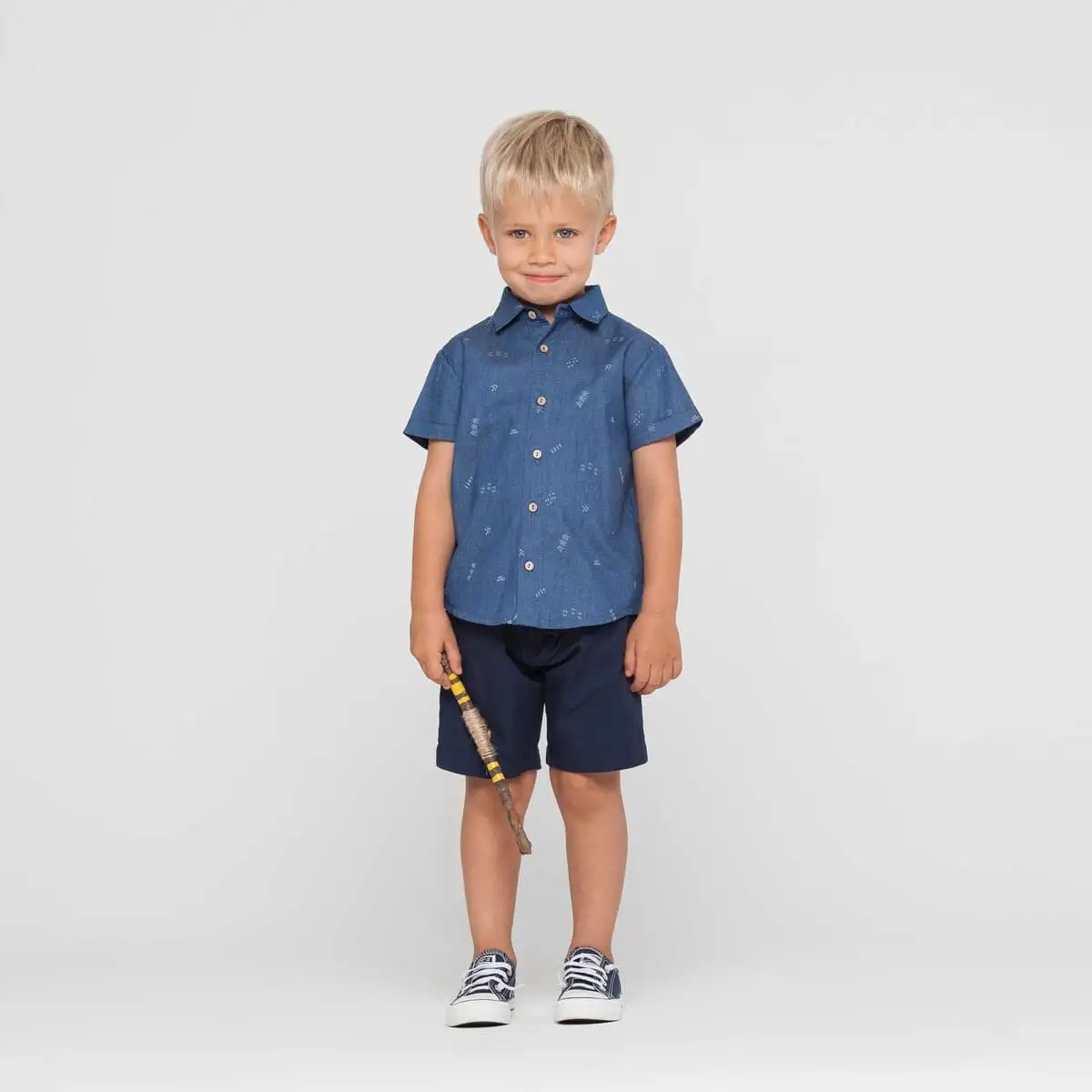 Popelin denim debajo del mar - Imagen 10