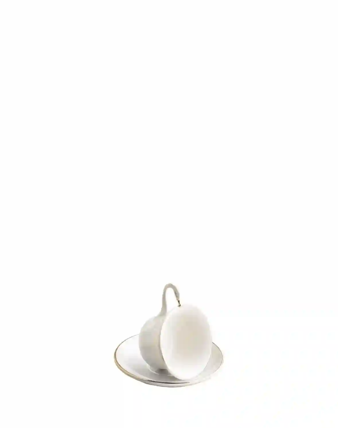 Cup of tea and saucer Odette by La Cartuja