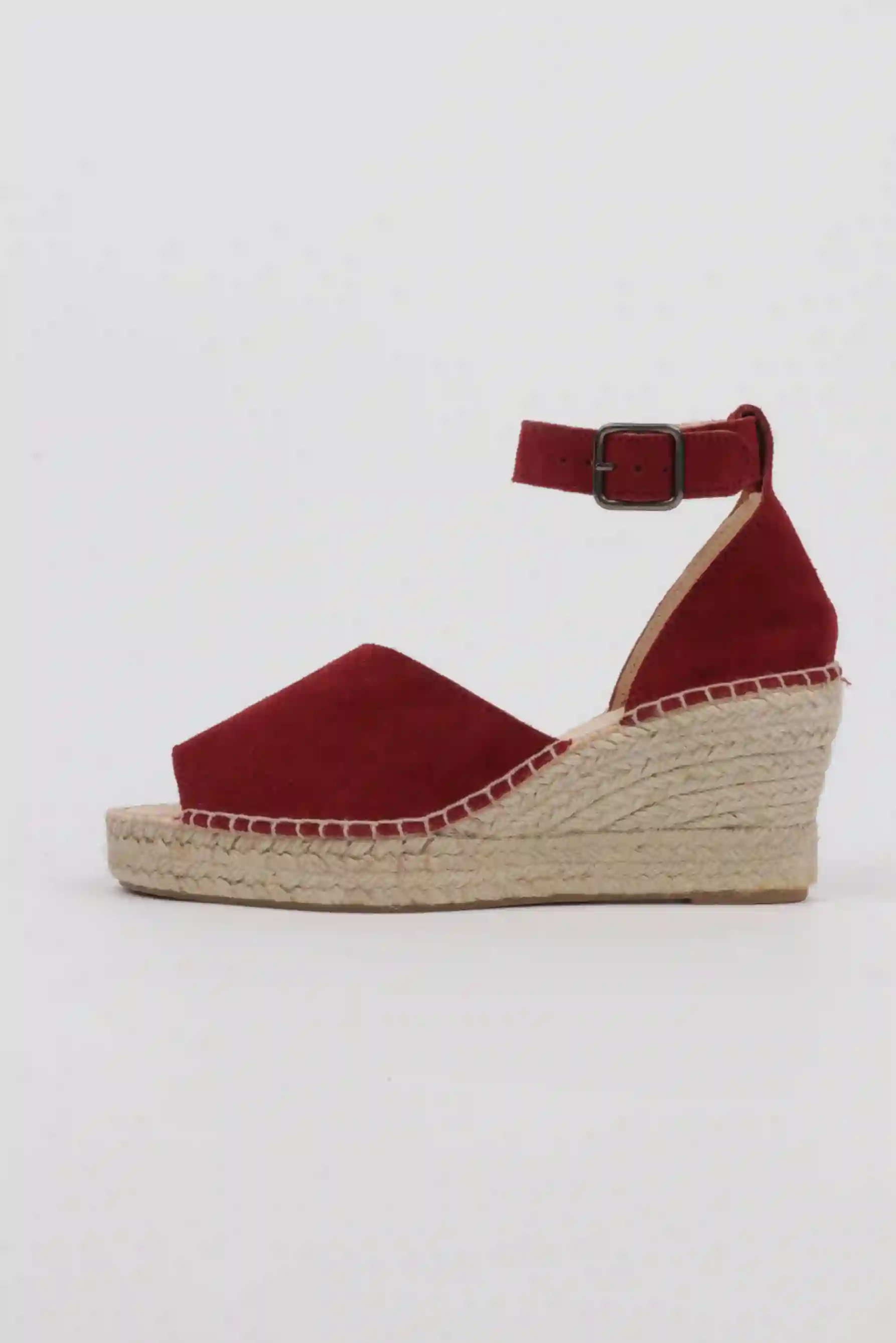 Burgous espadrilles asymmetric design