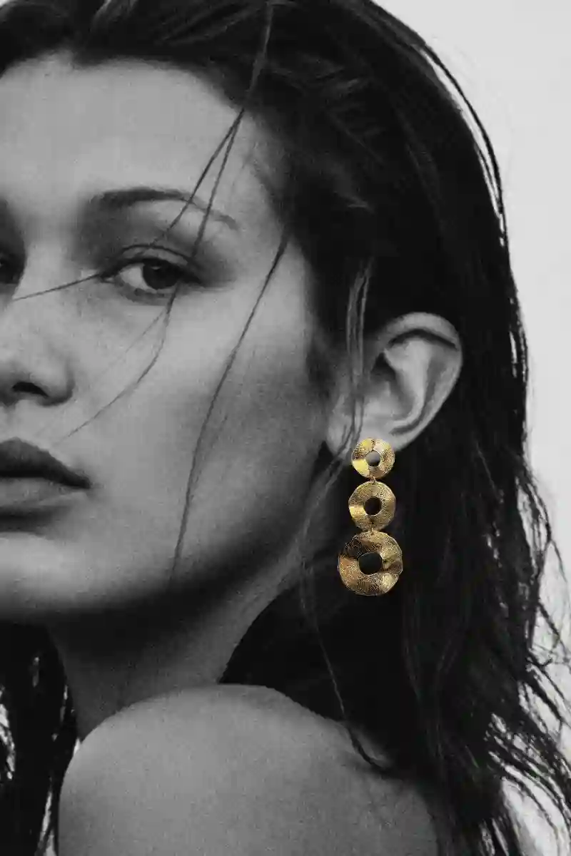 Long earrings