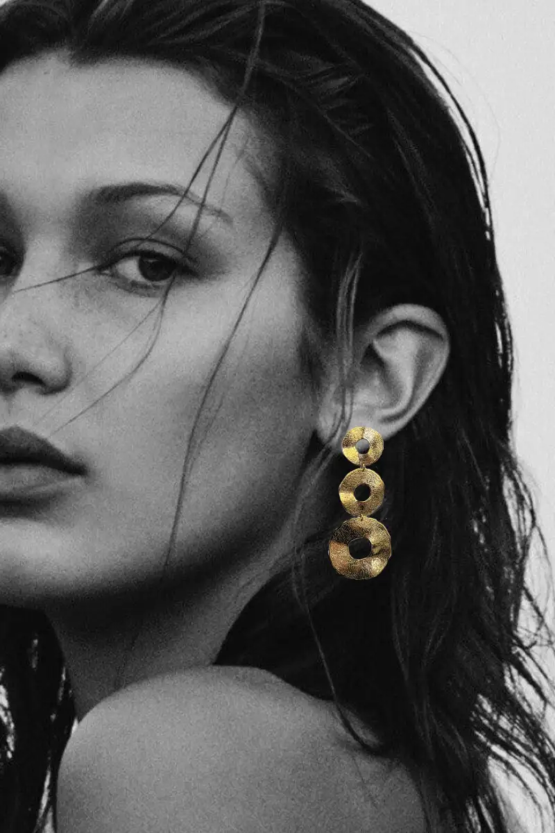 Long earrings