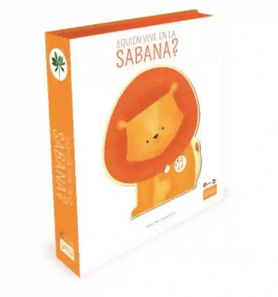 ¿Quién vive en la sabana?, Libro interactivo con sonidos