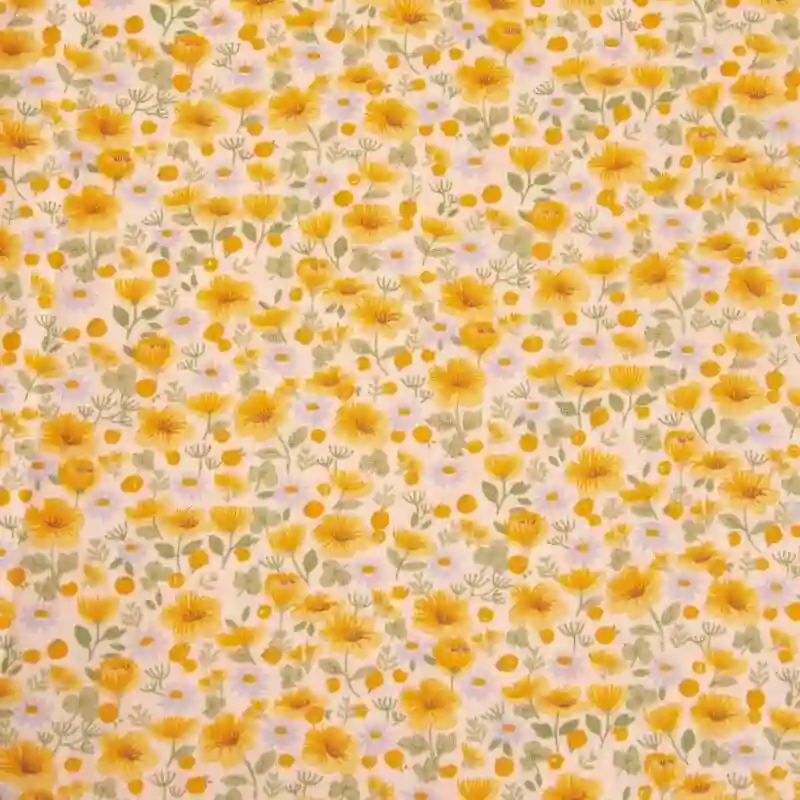 Papelin Light Yellow Flowers