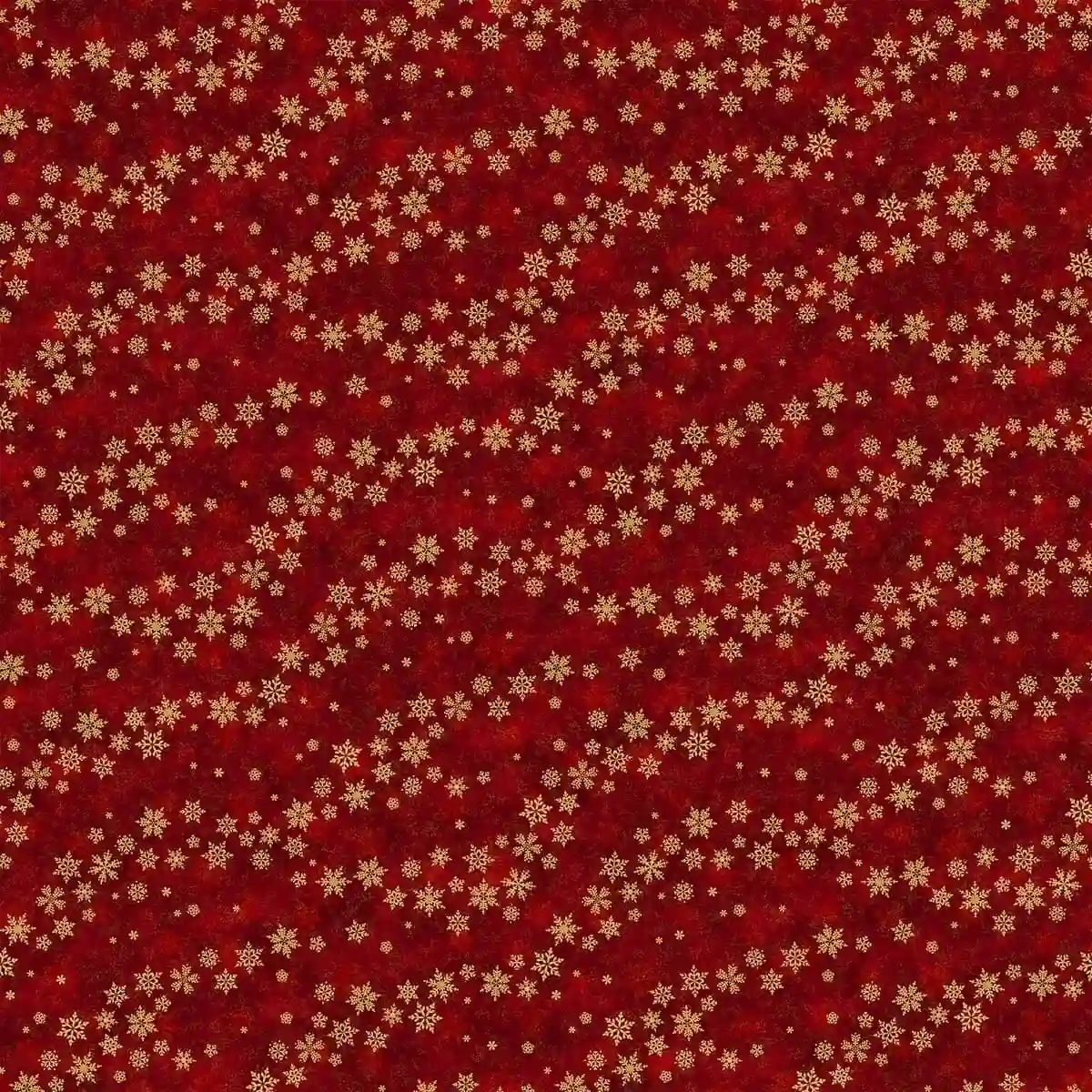 Shimmer Frost - Floating flakes - Dark and golden red