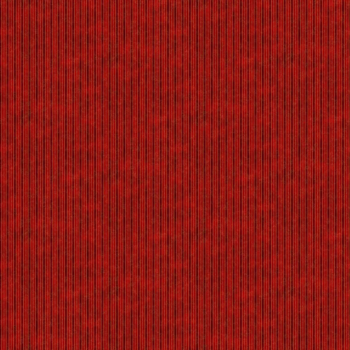 Shimmer Frost - stripes - bright and golden red