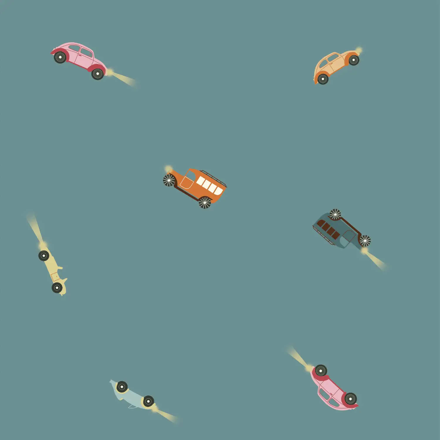 Waterproof RETRO CARS
