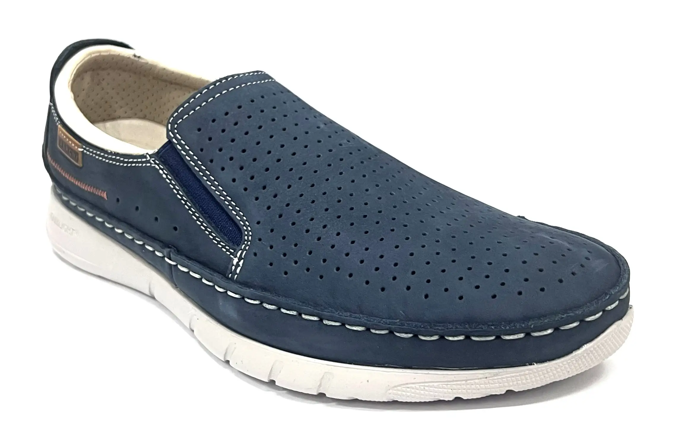 Baerchi 3991 Marino Zapato de Hombre calado