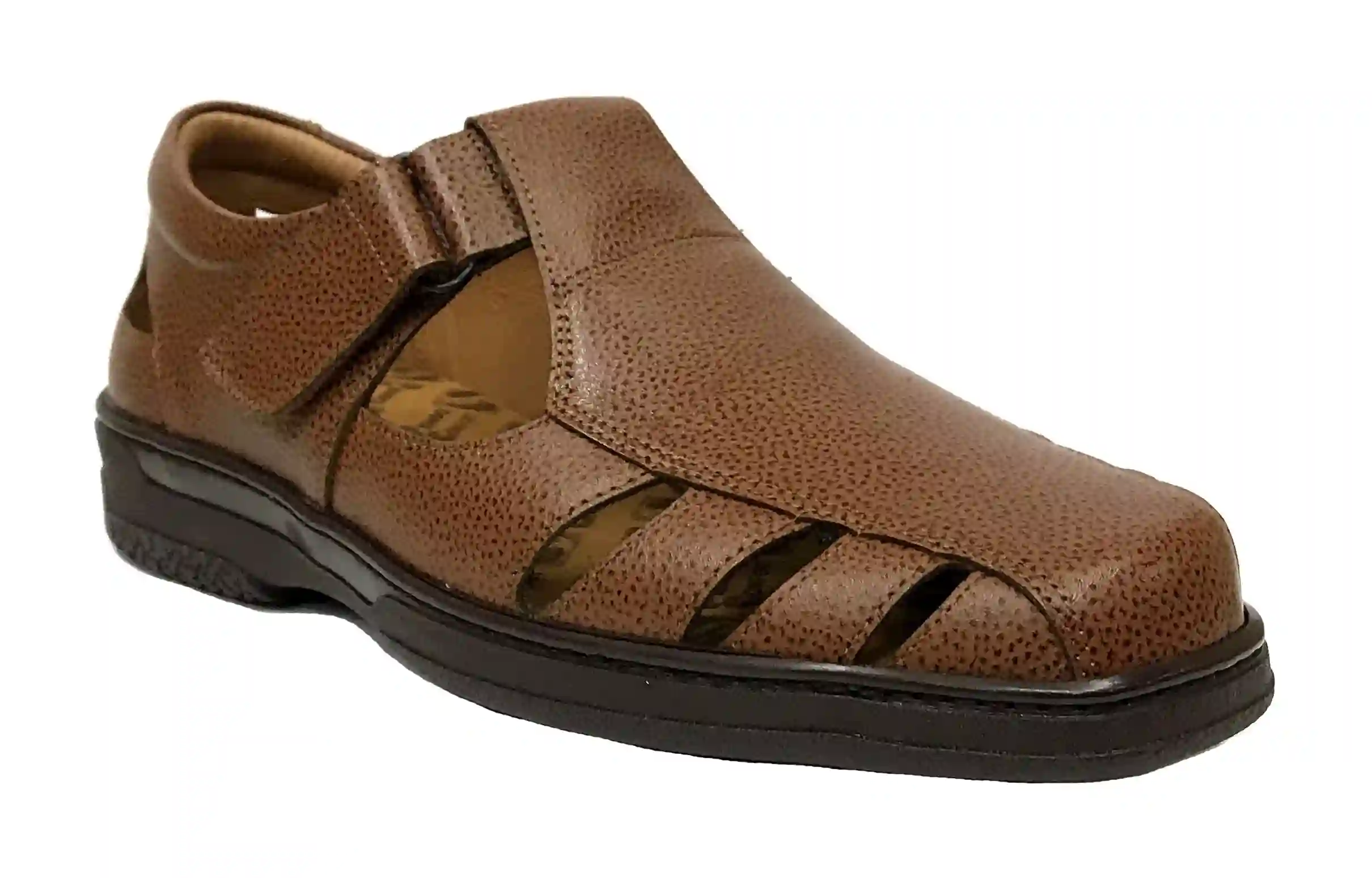 Primocx Sandal Brown Sandal Man Diabetic Foot