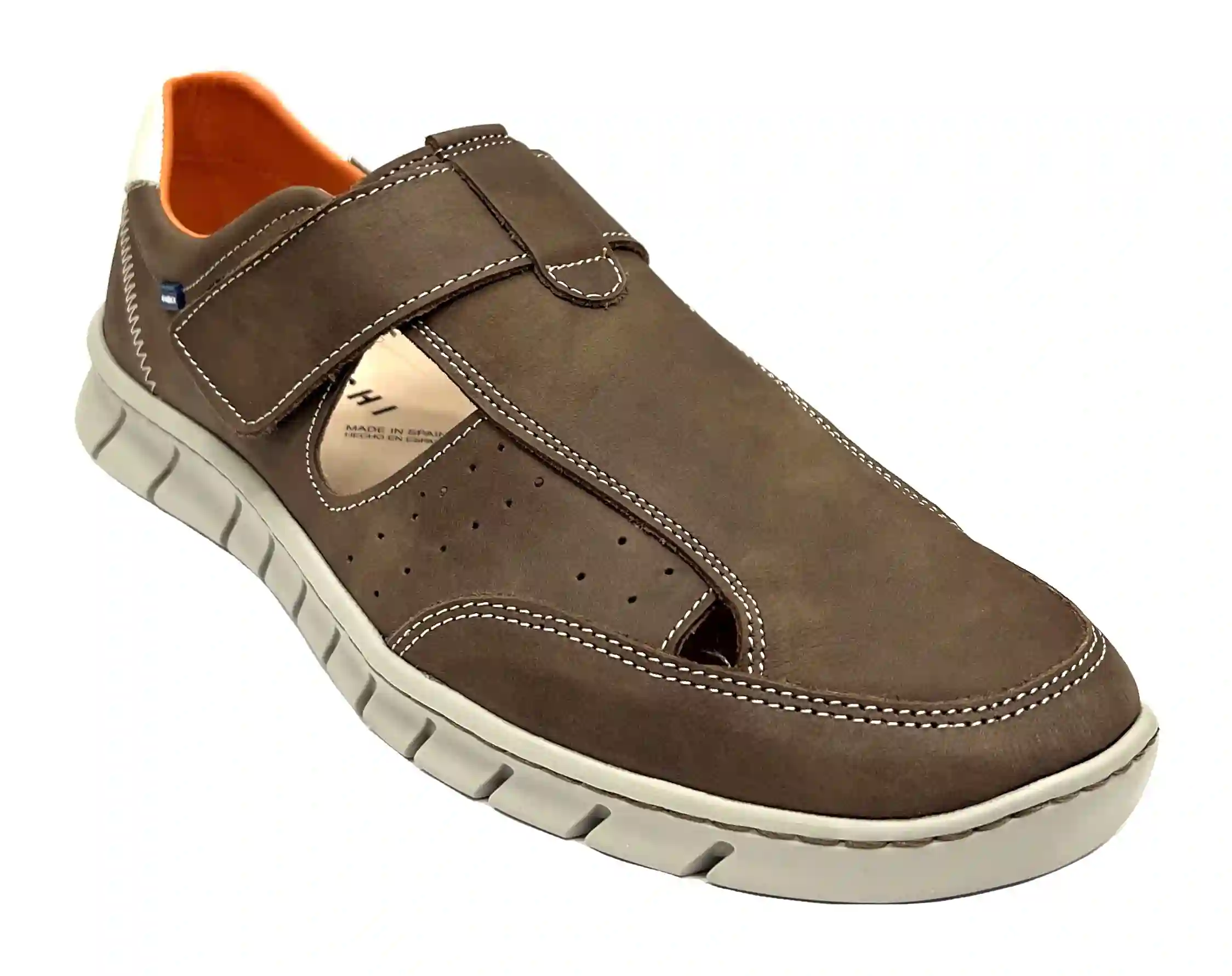 Baerchi 9002 Gabon Chocolate Sandalia de Hombre Plantilla