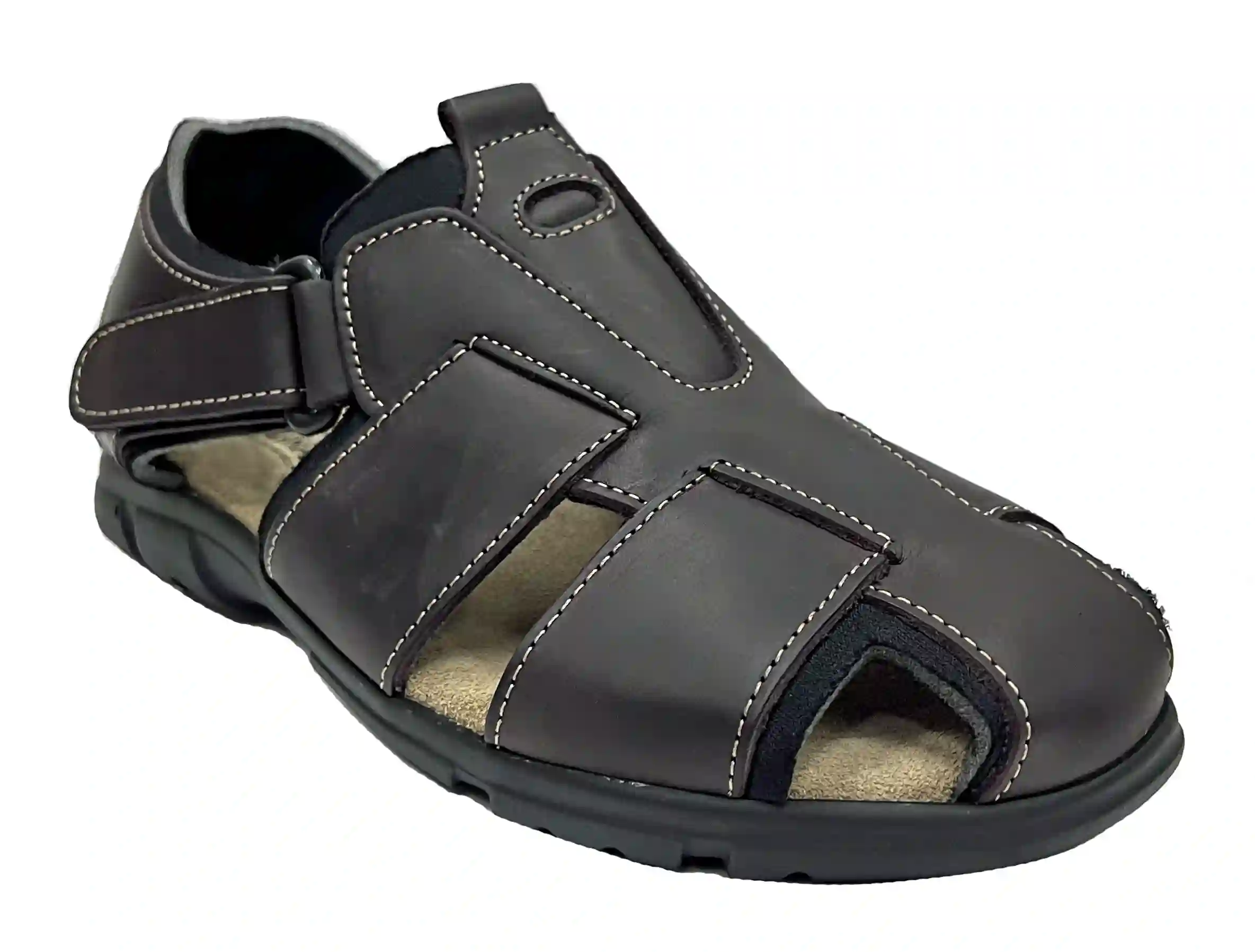 Fleximax 353 Black Vacune Sandal Men