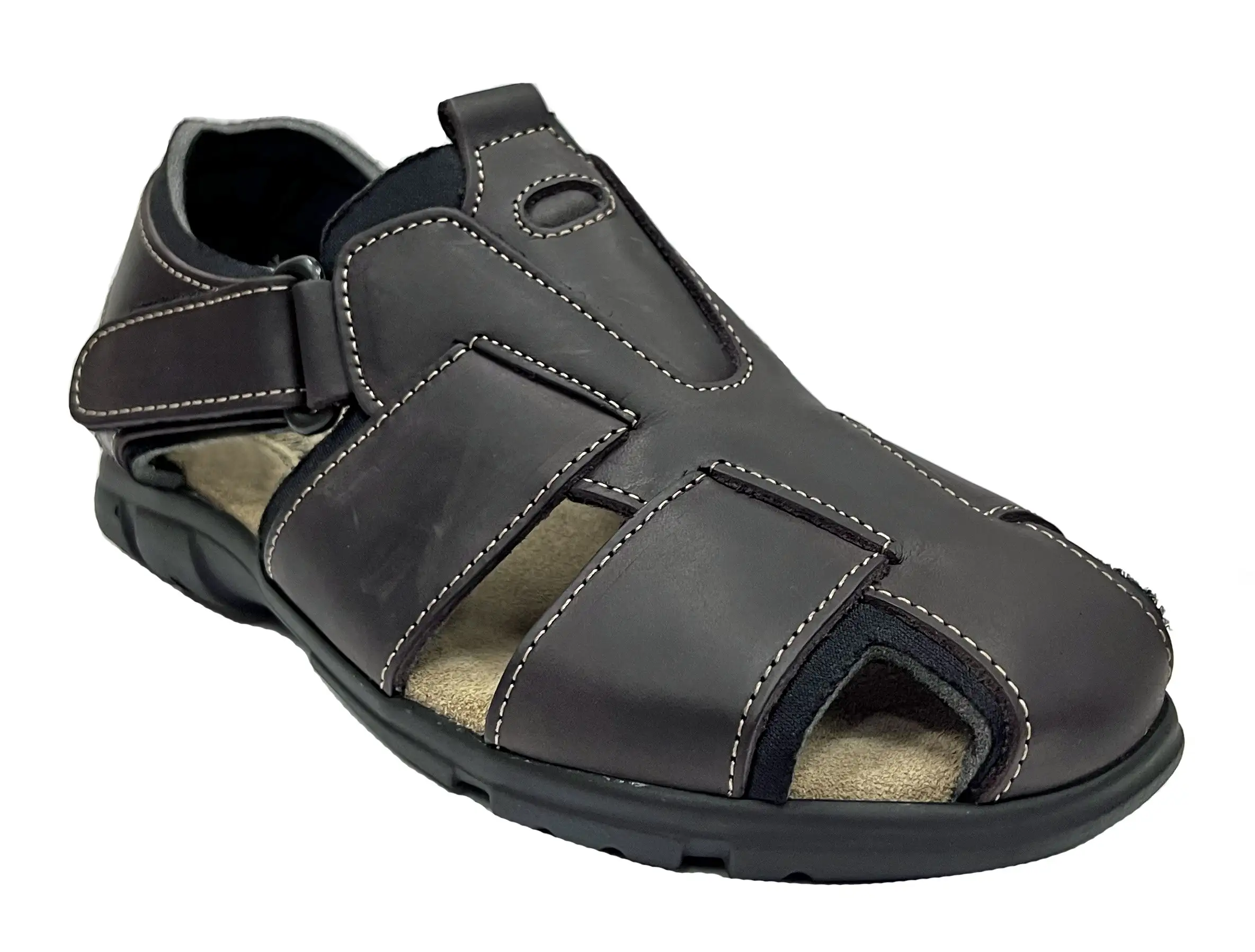 Fleximax 353 Black Vacune Sandal Men