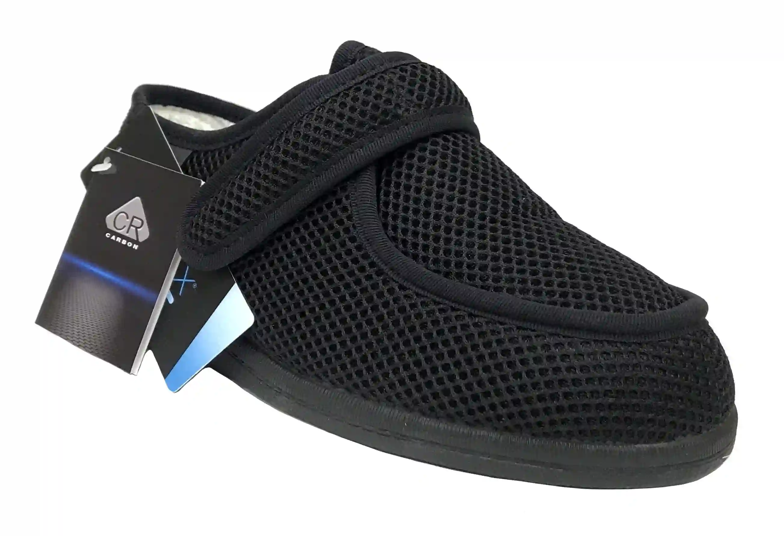 Celia Ruiz Walaby Black Grid Therapeutic shoes