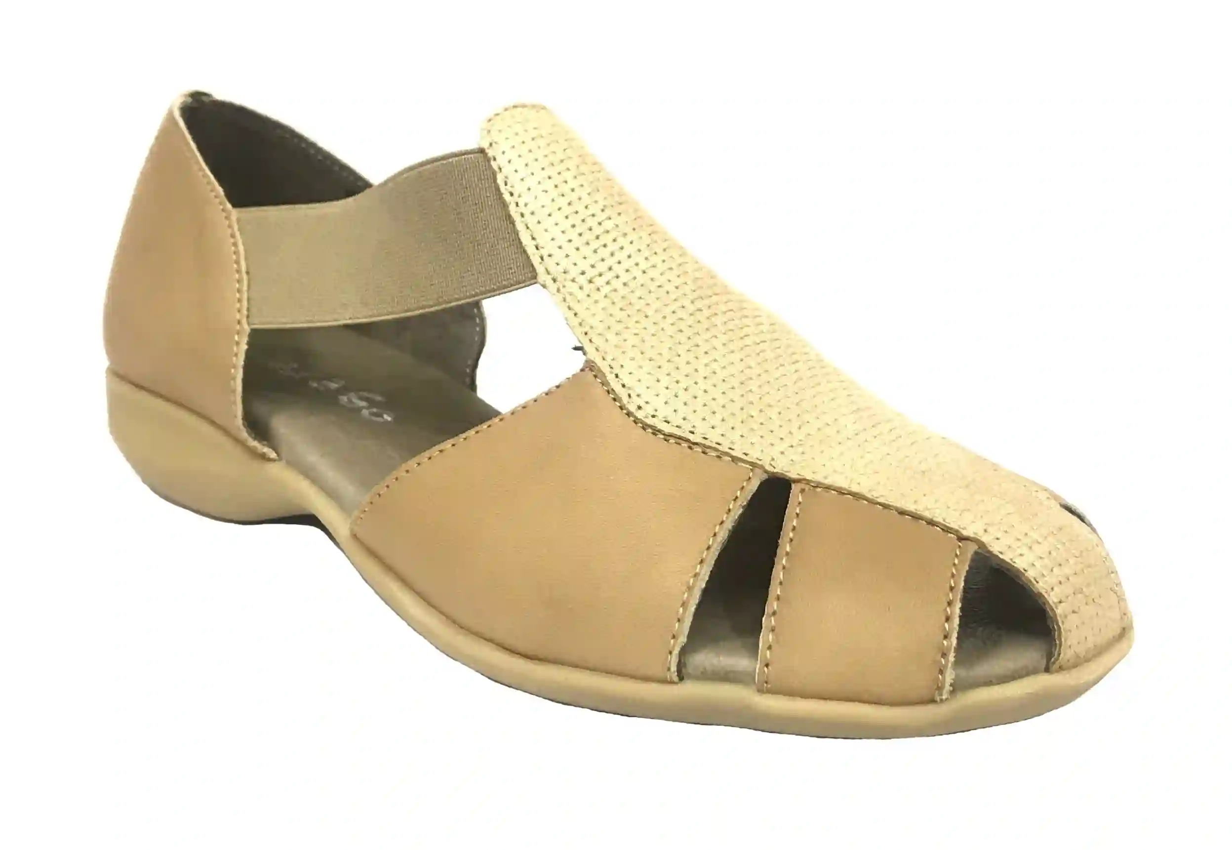 Flex&Go 63F 3282-5 Sandalia cerrada Mujer Taupe