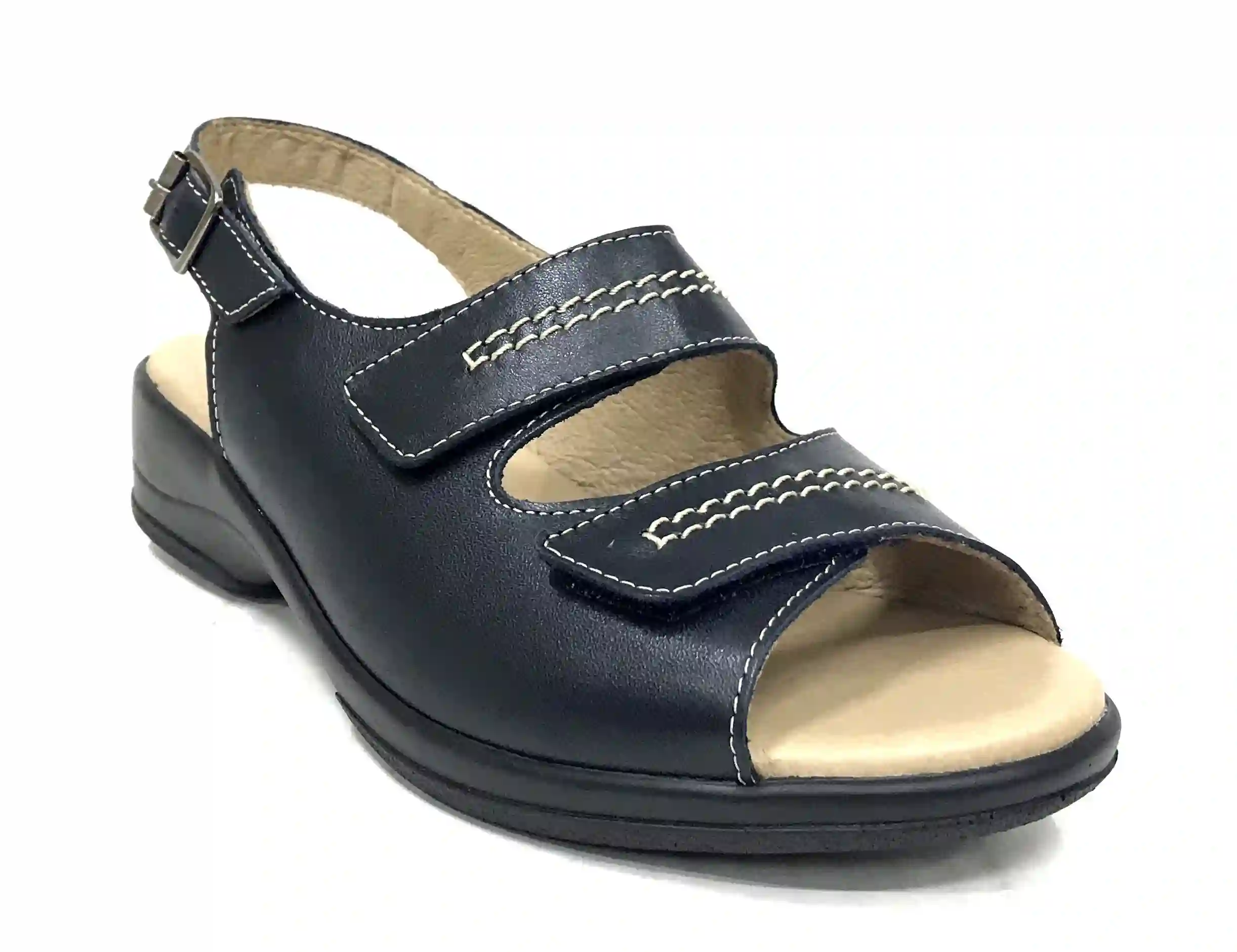 Flex & Go 61 4579 Sandal Woman Marino Dos Velcros