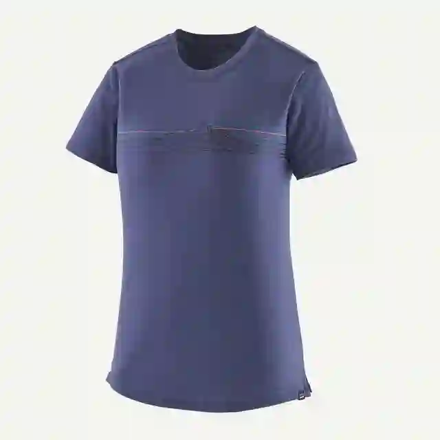 CAMISETA MANGA CORTA PATAGONIA MERINO BLEND GRAPHIC MUJER