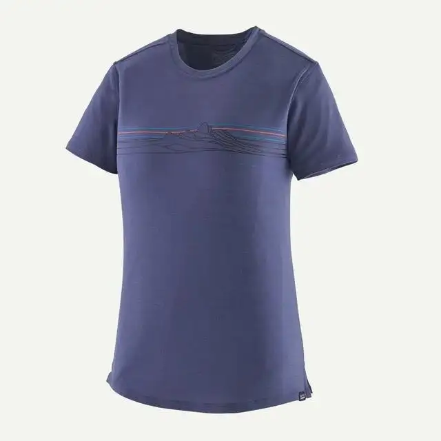 CAMISETA MANGA CORTA PATAGONIA MERINO BLEND GRAPHIC MUJER