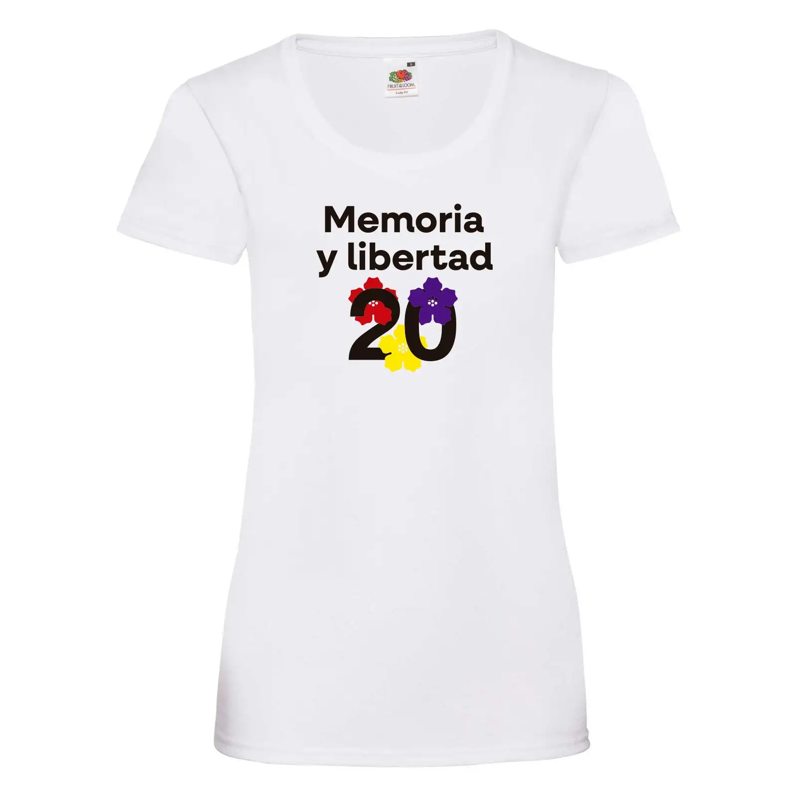 Camiseta Mujer Memoria Libertad 20