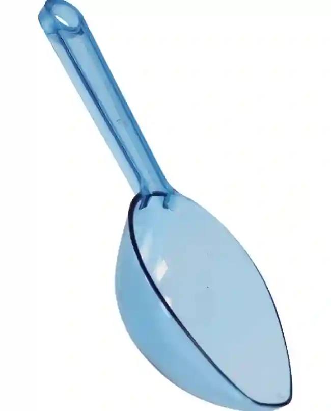 Blue candybar spoon