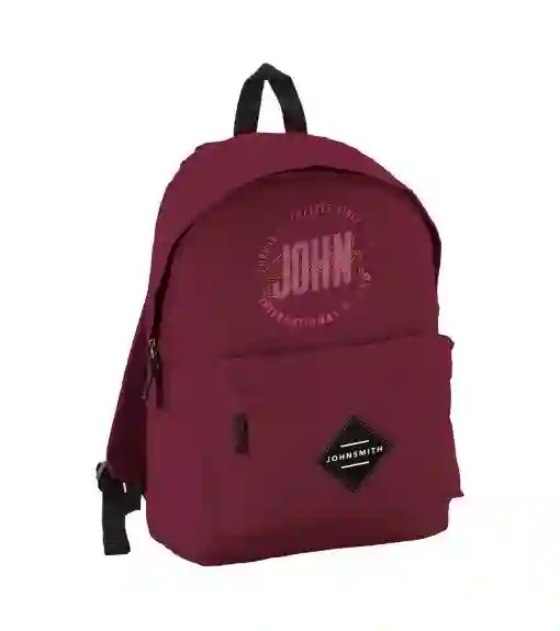 MOCHILA J.SMITH COLEGIAL M-22203 VINO