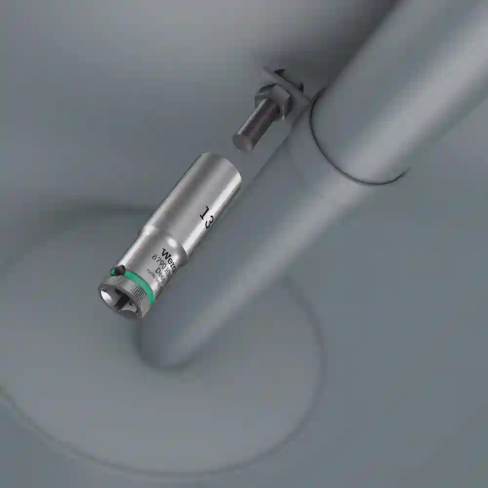 Llave de vaso larga con arrastre de 3/8 8790 HMB Deep 120 - Wera