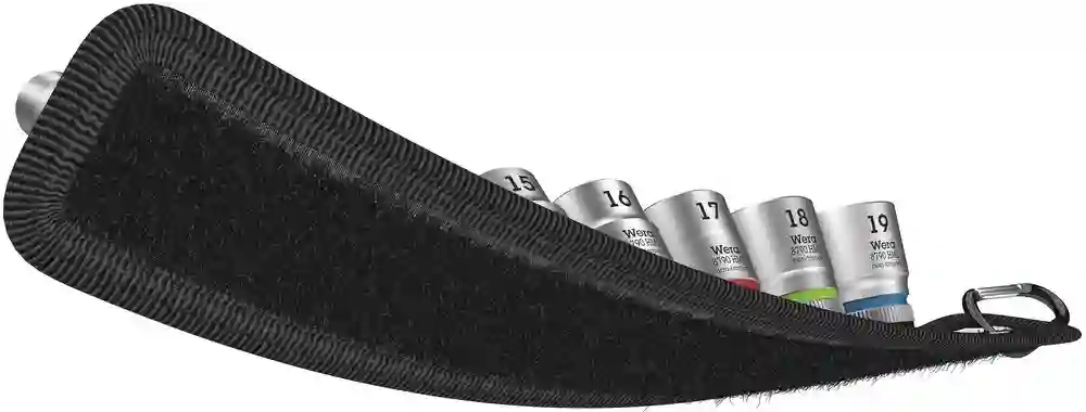 Juego de vasos de llave Zyklop de arrastre de 3/8 Belt B 4 - Wera
