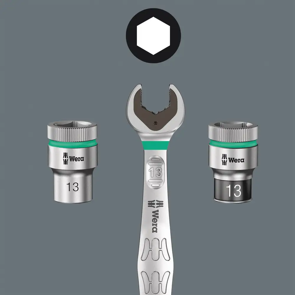 Vaso de punta Zyklop 1/4 8767 A TORX 20 x 28 mm - Wera