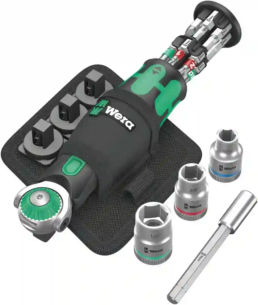 Accionamiento especial combinado 3/8 8009 Zyklop Pocket Set Imperial 2 - Wera