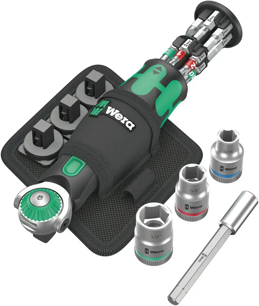 Accionamiento especial combinado 3/8 8009 Zyklop Pocket Set Imperial 2 - Wera