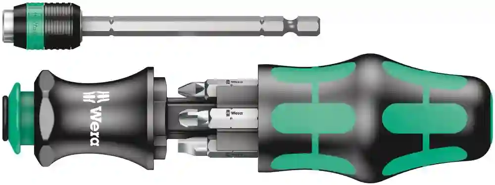 Destornillador Porta-Puntas con bolsa Kraftform Kompakt 25 - Wera