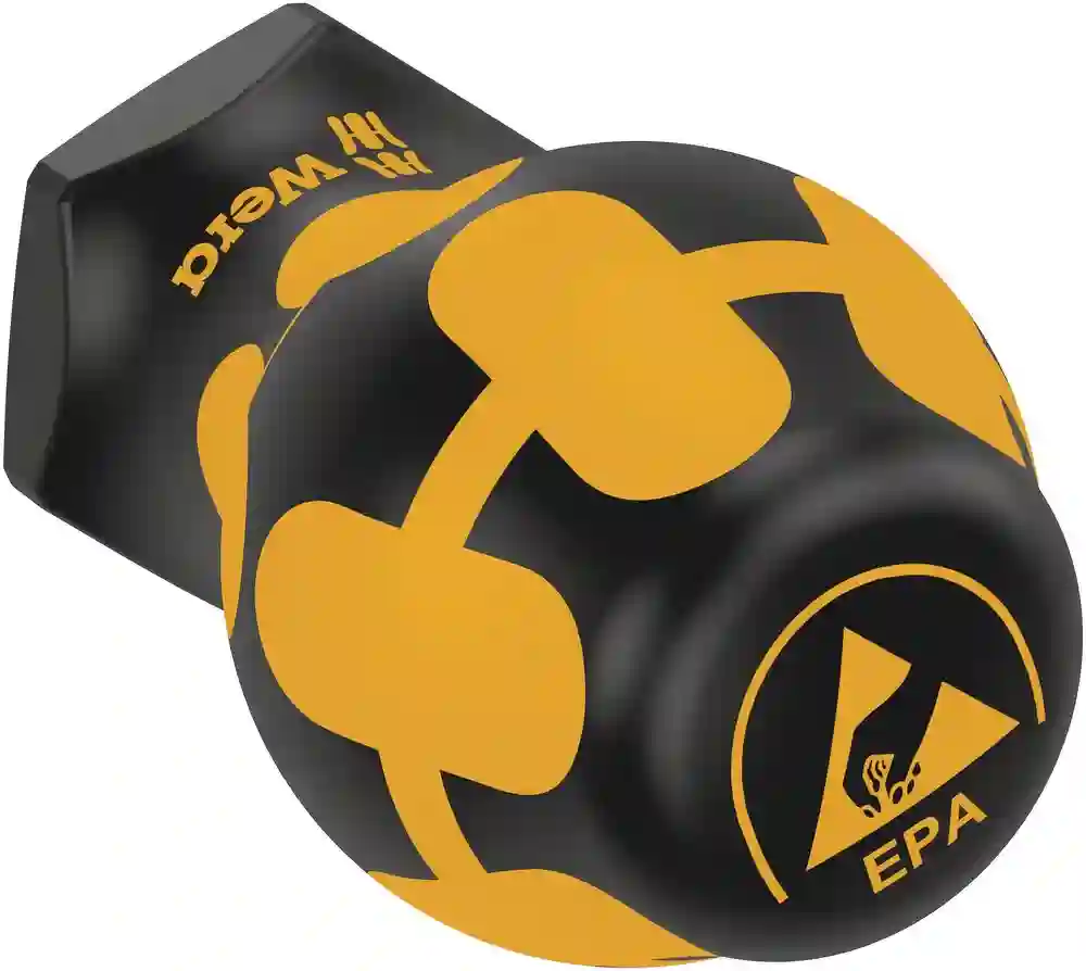 Destornillador Porta-Puntas ESD corto 809/1 Stubby ESD - Wera