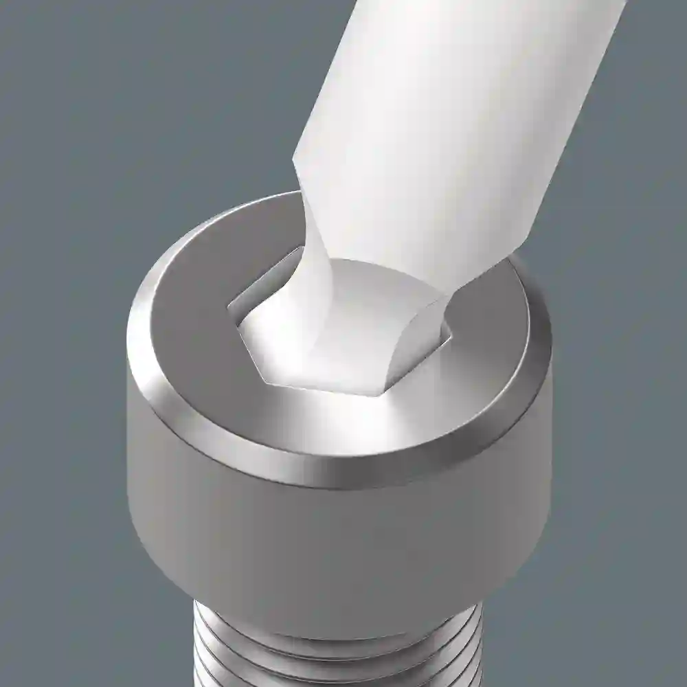 Punta hexagonal con bola 842/1 Z 60 x 25 mm - Wera