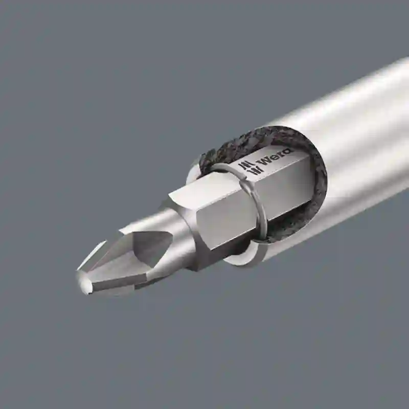 Destornillador Porta-Puntas con anillo de ret. 810/1 - Wera