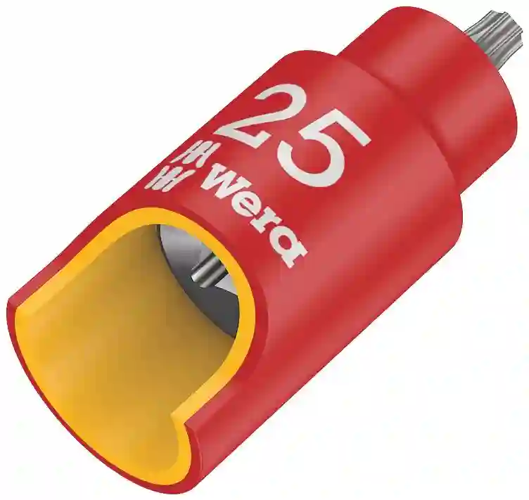 TORX Vaso de punta aislado con función de retenció 8767 B VDE HF TORX 25 - Wera