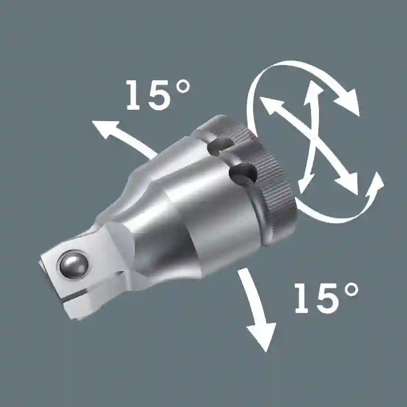 tipo Wobble 1/4 8794 A Extensión Zyklop - Wera