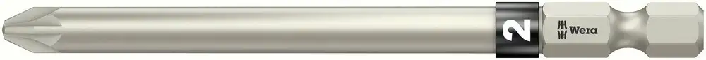 Punta para tornillos en cruz Pozidriv 855/4 Z Take it easy PZ 2 x 89 mm - Wera