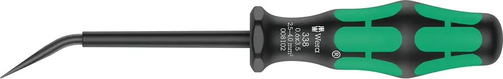 Herram. de accionamiento de regletas de bornes 338  2,5 - 4,0 mm - Wera