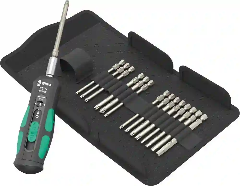 7515/16 Kraftform Safe-Torque Speed Universal 1 Un juego de herramientas de 16p - 05075851001 - Wera