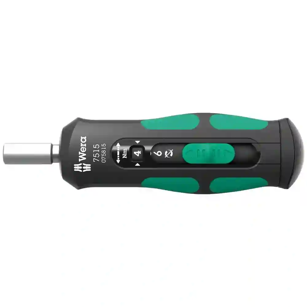 7515 Kraftform Safe-Torque Speed 2-6 Nm Destornillador dinamométrico, 2-6 Nm - 05075815001 - Wera