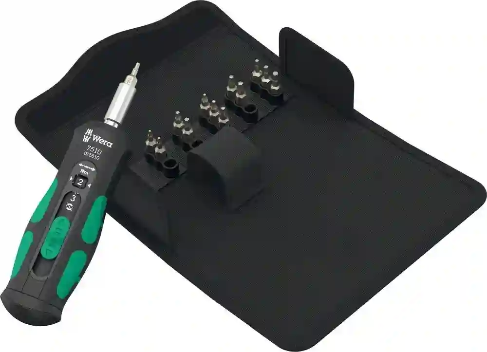 7510/14 Safe-Torque Speed Juego de herramientas para plaquitas de torneado - 05075840001 - Wera
