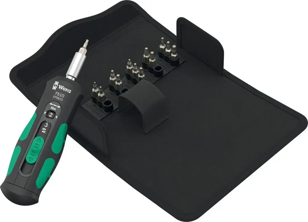 7510/14 Safe-Torque Speed Juego de herramientas para plaquitas de torneado - 05075840001 - Wera