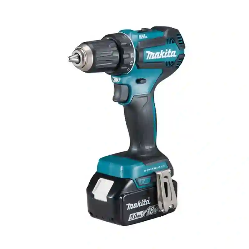 Taladro atornillador de 18 V LXT con 2 baterías de 5,0 Ah  Makita DDF485RTJ