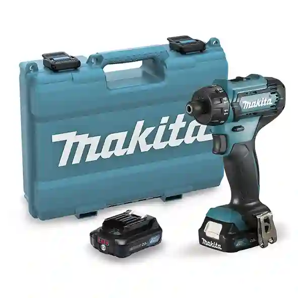 Taladro atornillador 12V CXT 35Nm 2Ah 2 bat. 1/4 MAKITA