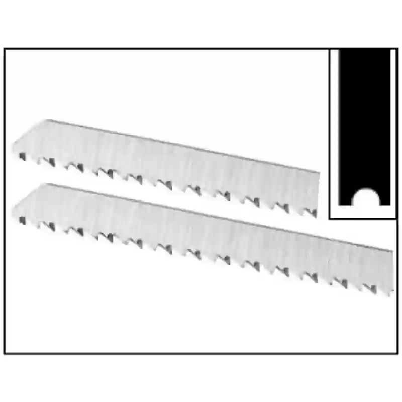Hojas de sierra largo extra HSS, 4mm entre dientes anclaje Black Decker Neutechnik