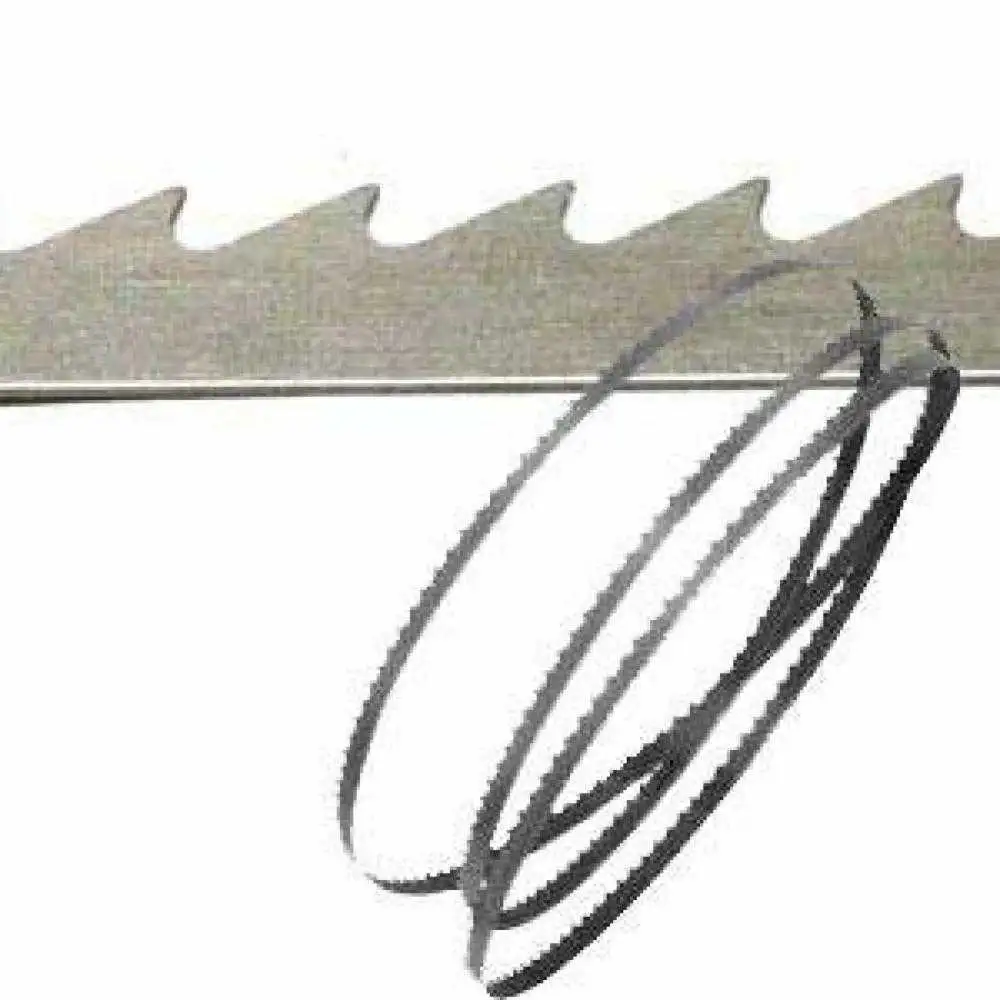 Hojas clásicas Uddeholm de 10 mm de ancho x 0.7 mm de espesor, dentado tipo D-2, paso de diente P-8