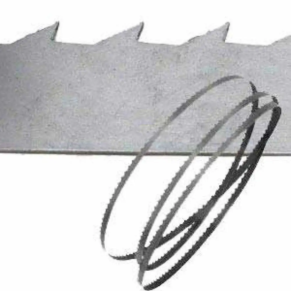 Hojas clásicas Uddeholm de 25 mm de ancho x 0.6 mm de espesor, dentado tipo D-4, paso de diente P-14