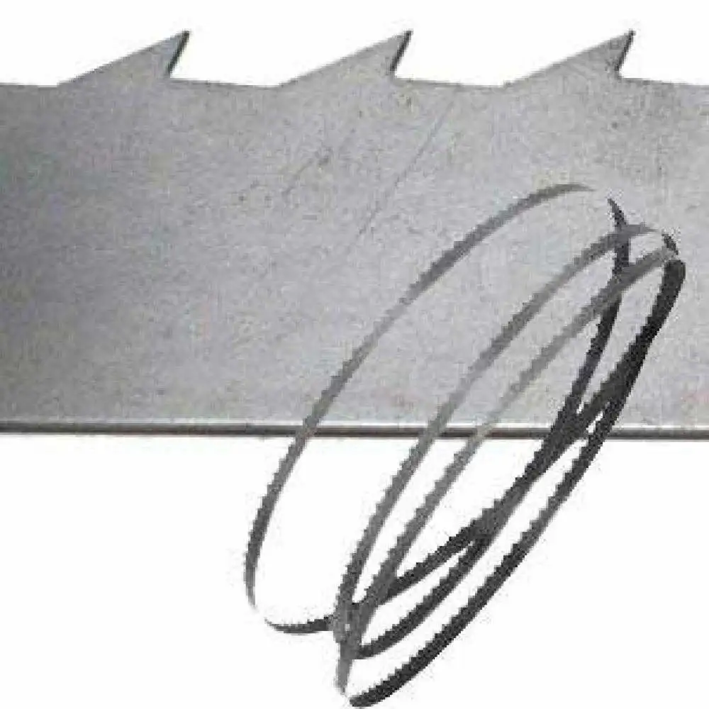 Hojas clásicas Uddeholm de 30 mm de ancho x 0.6 mm de espesor, dentado tipo D-4, paso de diente P-14
