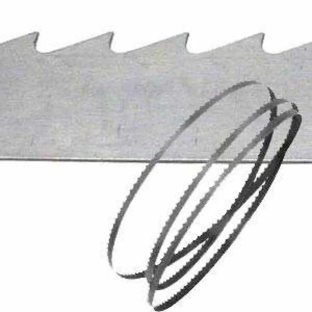 Hojas clásicas Uddeholm de 30 mm de ancho x 0.6 mm de espesor, dentado tipo D-2, paso de diente P-12